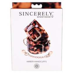 Sincerely Amber Handcuffs