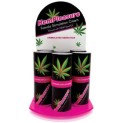 HemPleasure for Women Stimulation Cream .5oz Display of 6