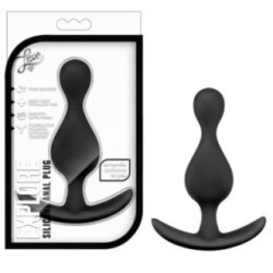 Luxe Explore Anal Plug-Black