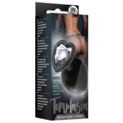 Temptasia Bling Plug Large-Black
