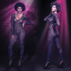 Radiance Crotchless Full Body Suit One...