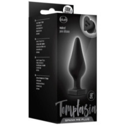Temptasia Spank Me Butt Plug-Black